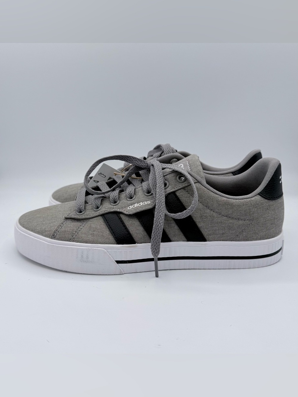 Adidas Daily 3.0 Skateboarding Sneaker — Grey/Black | Men’s Size 7 | NWT